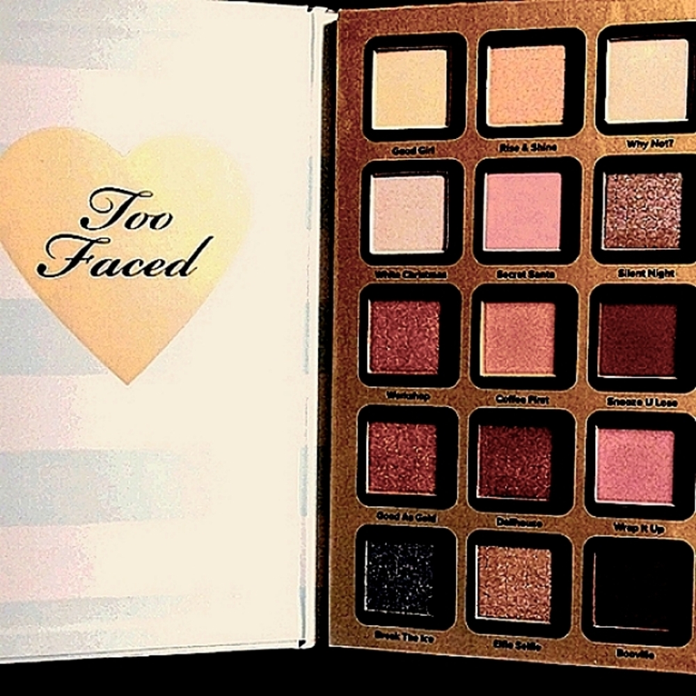 TOO FACED EYESHADOW PALETTE BEST YEAR EVER